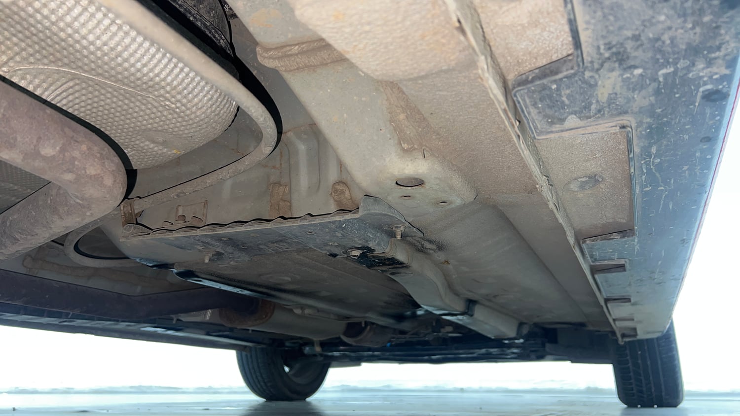 Used 2023 Hyundai i20 N Line N8 1.0 Turbo DCT Petrol Automatic extra REAR RIGHT UNDERBODY VIEW