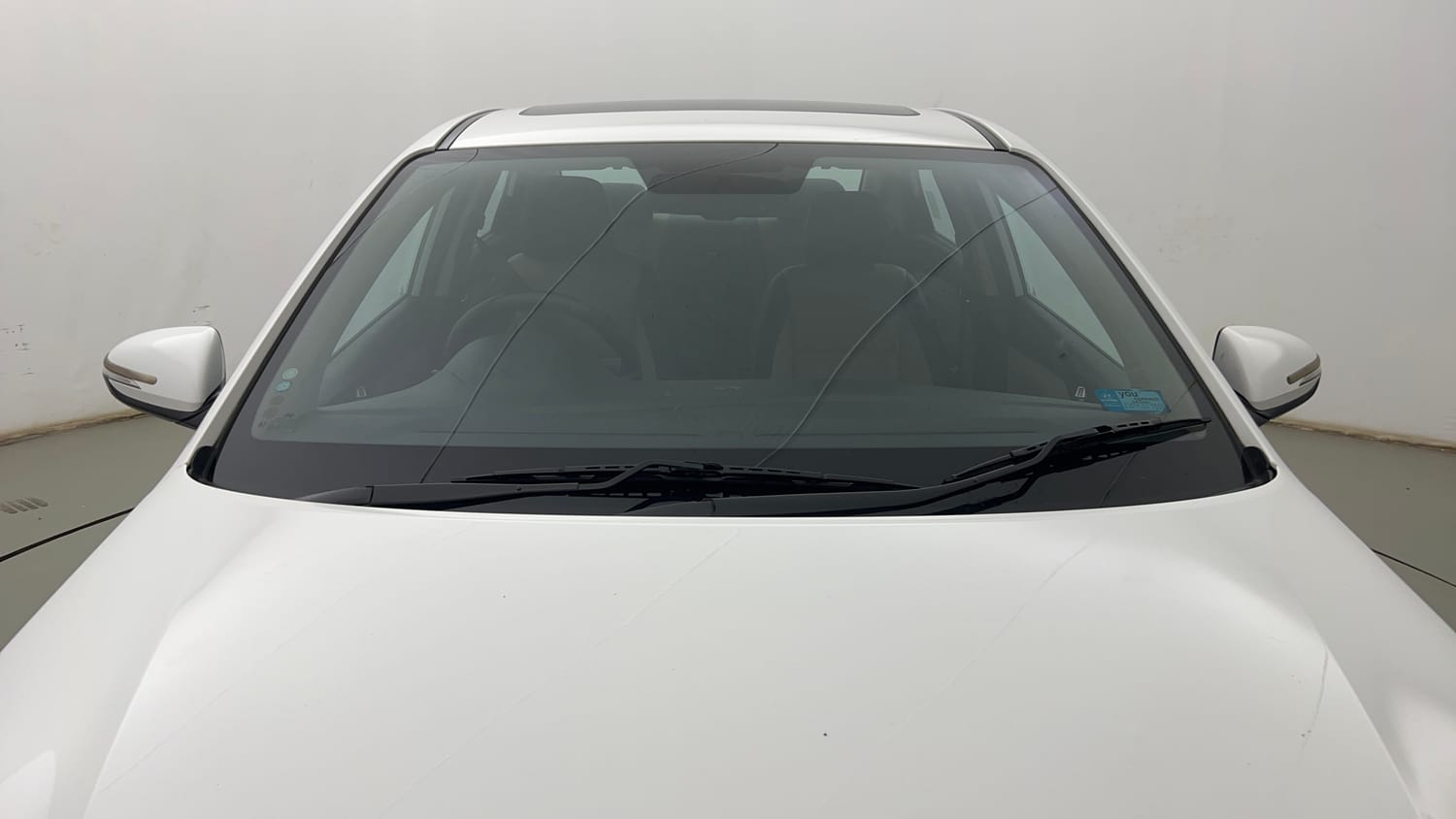 Used 2019 Hyundai Verna SX (O)1.6 VTVT Petrol Manual exterior FRONT WINDSHIELD VIEW