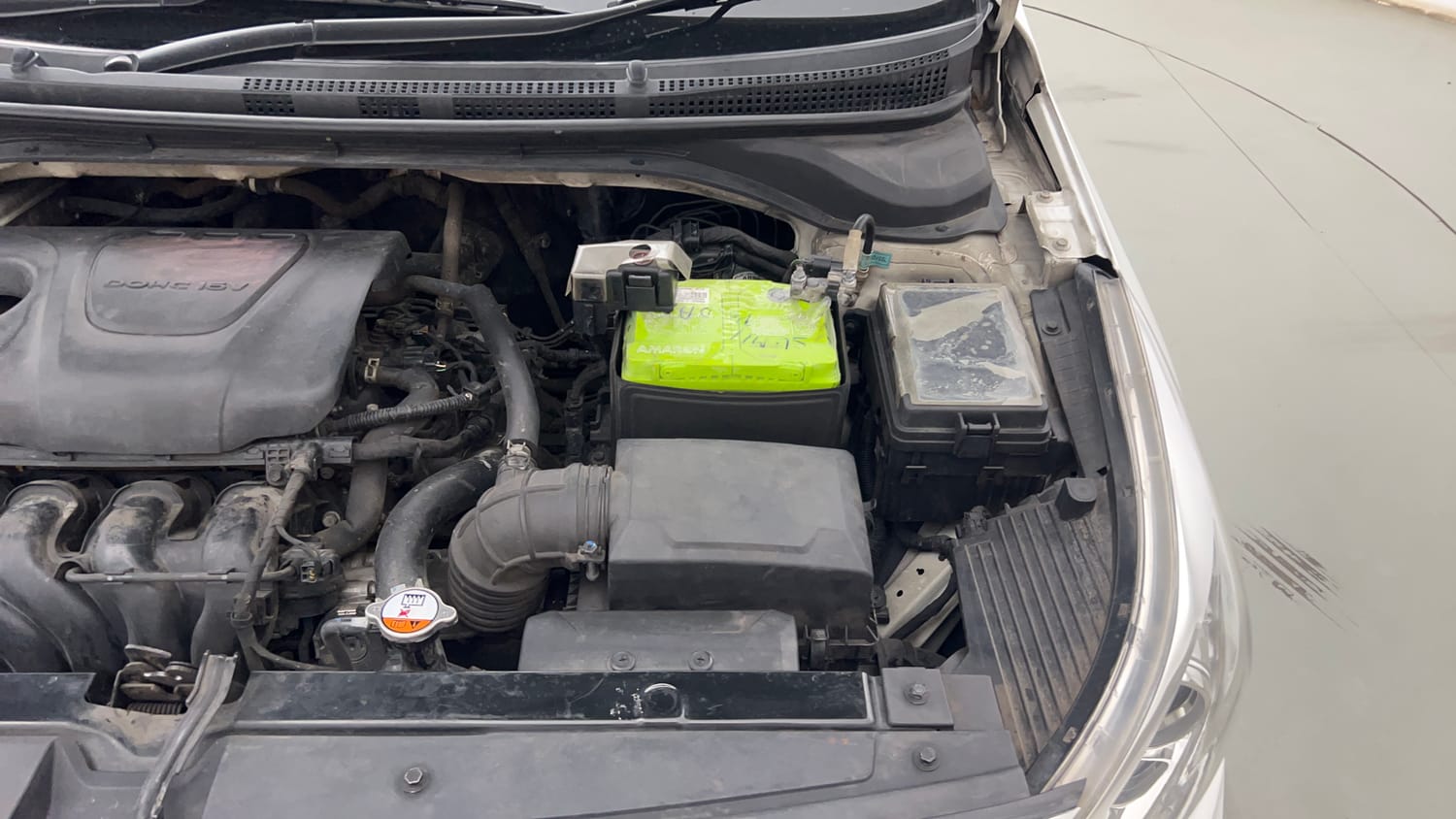Used 2019 Hyundai Verna SX (O)1.6 VTVT Petrol Manual engine ENGINE LEFT SIDE VIEW
