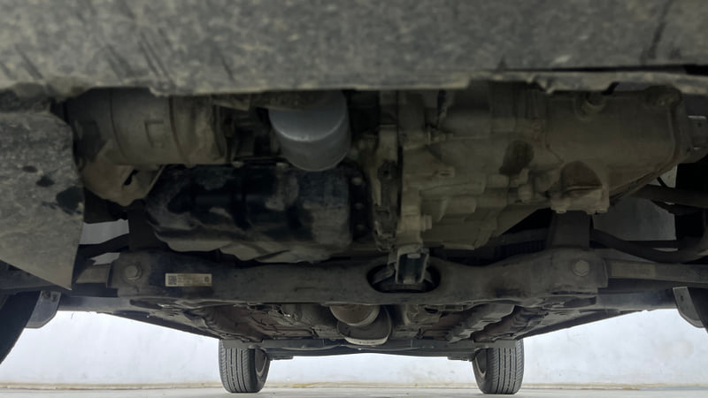 Used 2025 Skoda Kylaq Signature Petrol Manual extra FRONT LEFT UNDERBODY VIEW