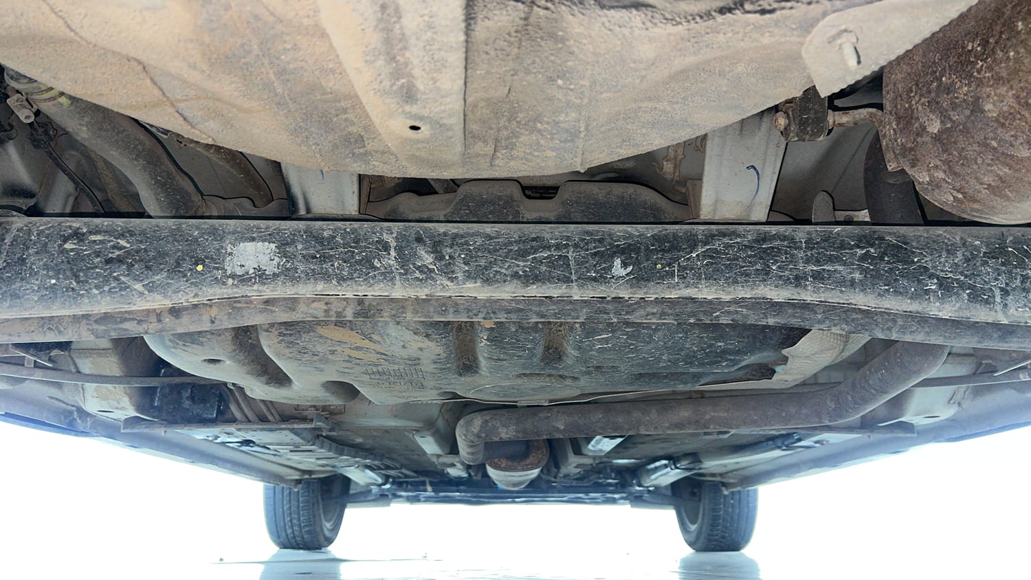 Used 2023 Hyundai i20 N Line N8 1.0 Turbo DCT Petrol Automatic extra REAR UNDERBODY VIEW (TAKEN FROM REAR)