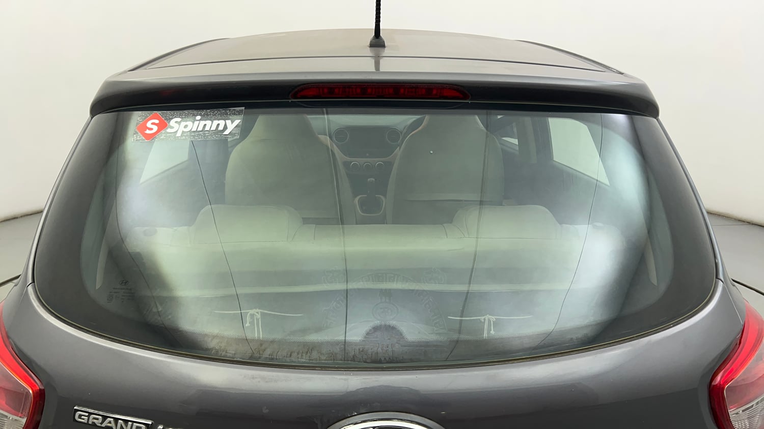 Used 2017 Hyundai Grand i10 Magna 1.2 Kappa VTVT Petrol Manual exterior BACK WINDSHIELD VIEW