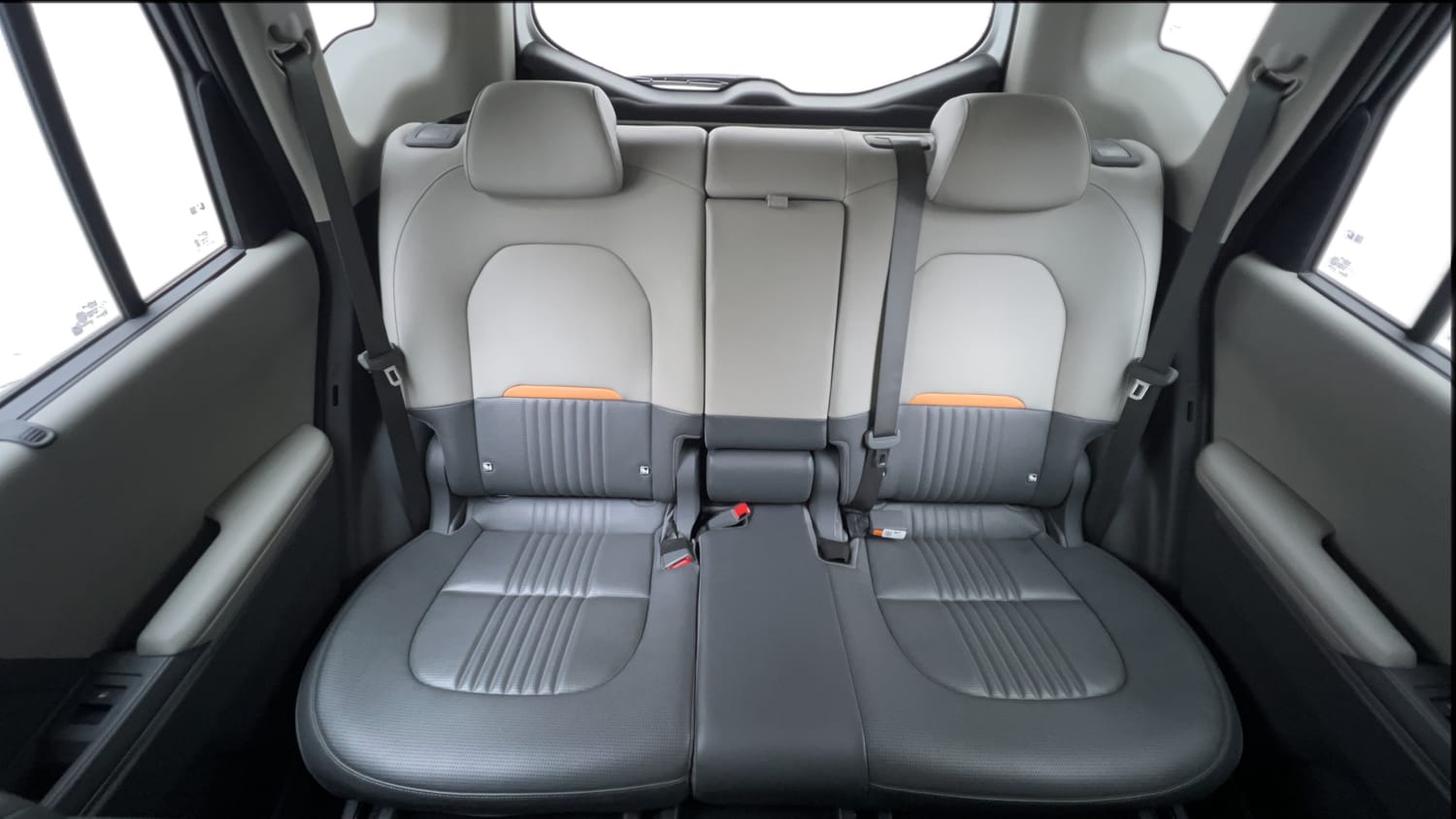 Used 2025 Kia Syros HTX Plus (O) 1.5 Diesel 6AT Diesel Automatic interior REAR SEAT CONDITION VIEW