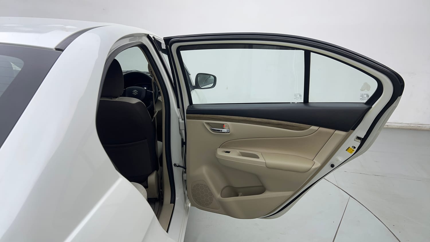 Used 2023 Maruti Suzuki Ciaz Sigma 1.5 Petrol Manual interior RIGHT REAR DOOR OPEN VIEW