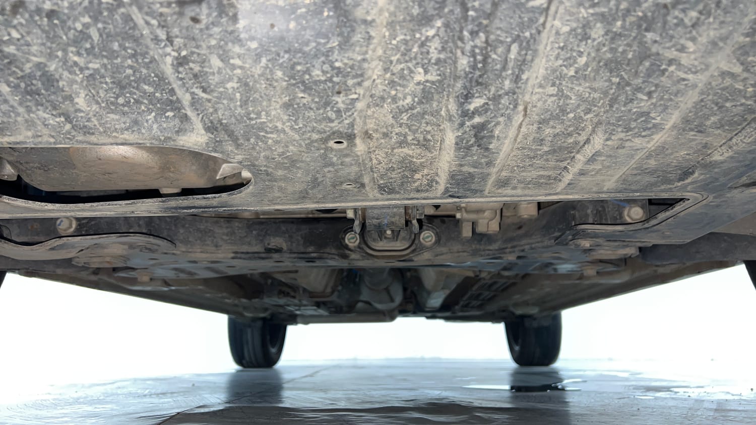 Used 2025 Kia Syros HTX Plus (O) 1.5 Diesel 6AT Diesel Automatic extra FRONT LEFT UNDERBODY VIEW