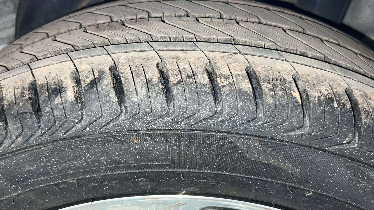 Used 2019 Hyundai Verna SX (O)1.6 VTVT Petrol Manual tyres LEFT REAR TYRE TREAD VIEW