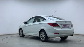 Used 2013 Hyundai Verna Fluidic 1.6 CRDi SX Diesel Manual exterior LEFT REAR CORNER VIEW