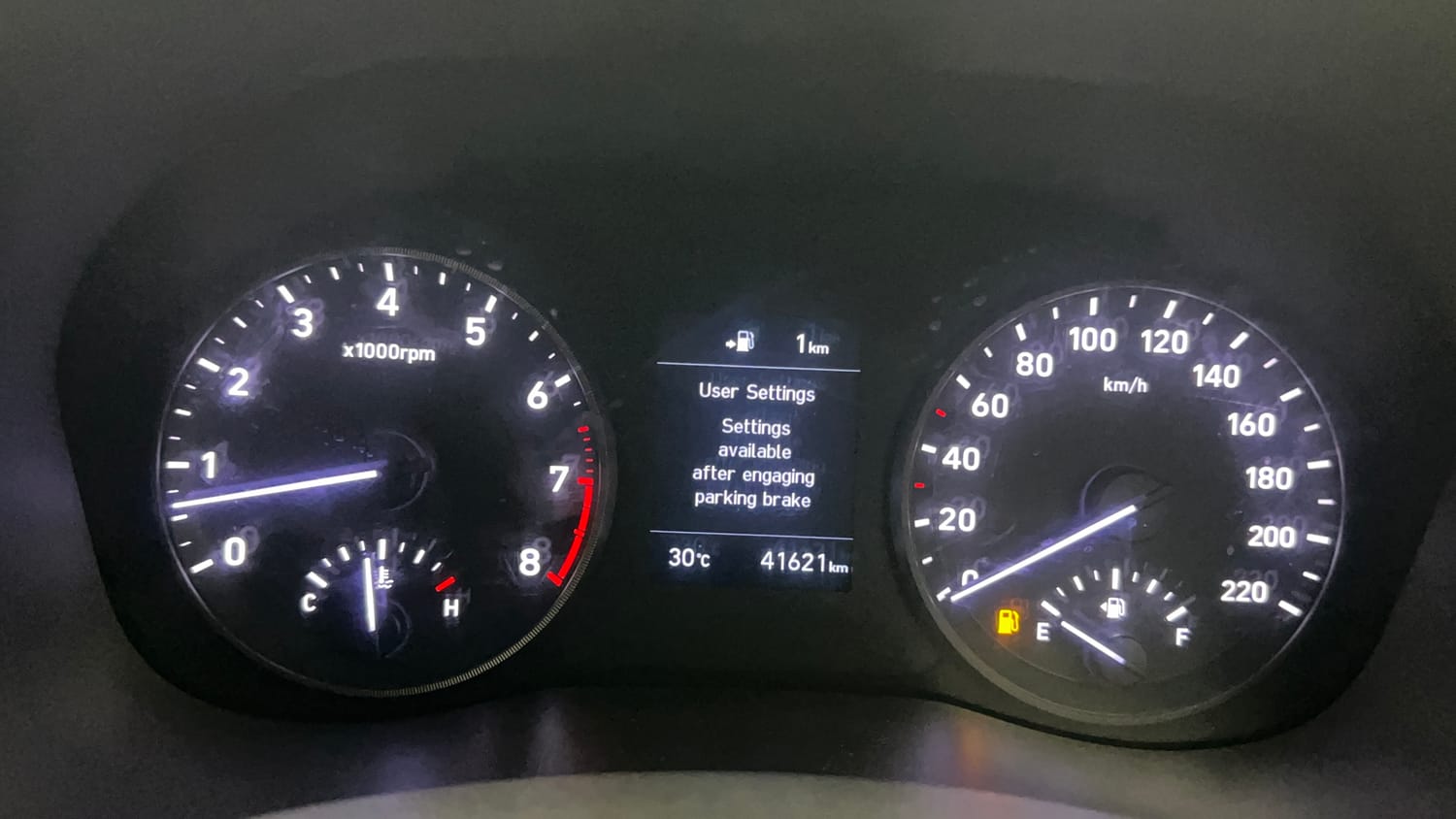 Used 2019 Hyundai Verna SX (O)1.6 VTVT Petrol Manual interior CLUSTERMETER VIEW