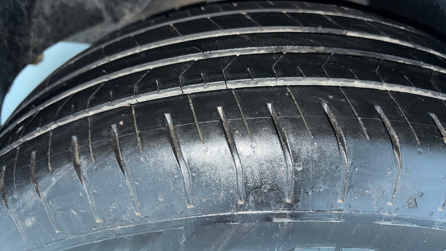 Used 2024 Hyundai Creta 1.5 MPi Petrol MT EX Petrol Manual tyres RIGHT REAR TYRE TREAD VIEW
