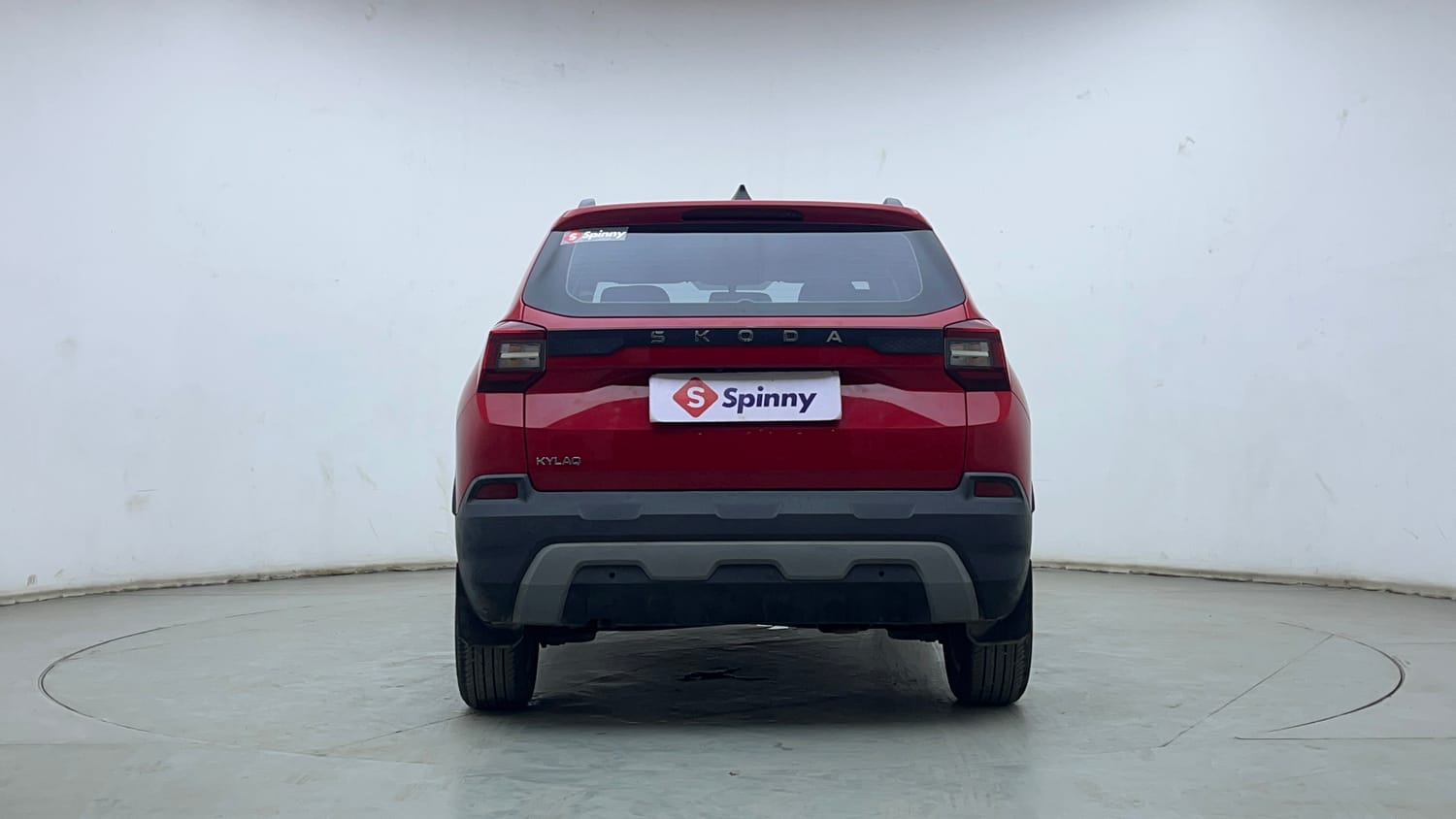 Used 2025 Skoda Kylaq Signature Petrol Manual exterior BACK VIEW