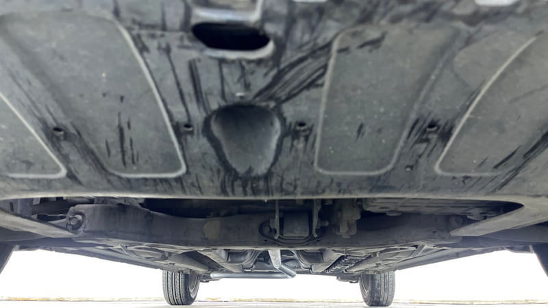 Used 2018 Hyundai Elite i20 Asta 1.2 AT Petrol Automatic extra FRONT LEFT UNDERBODY VIEW
