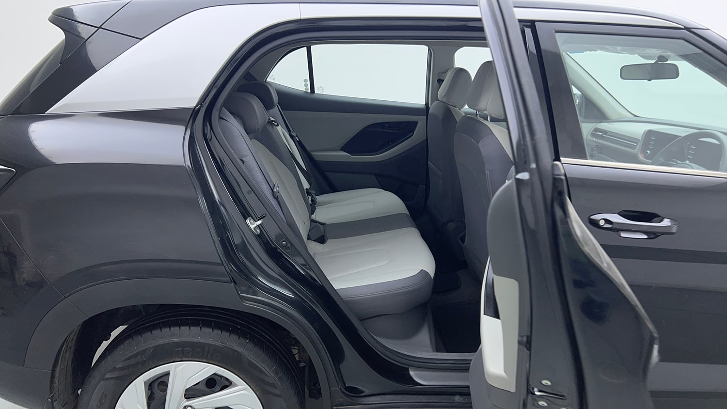 Used 2024 Hyundai Creta 1.5 MPi Petrol MT EX Petrol Manual interior RIGHT SIDE REAR DOOR CABIN VIEW