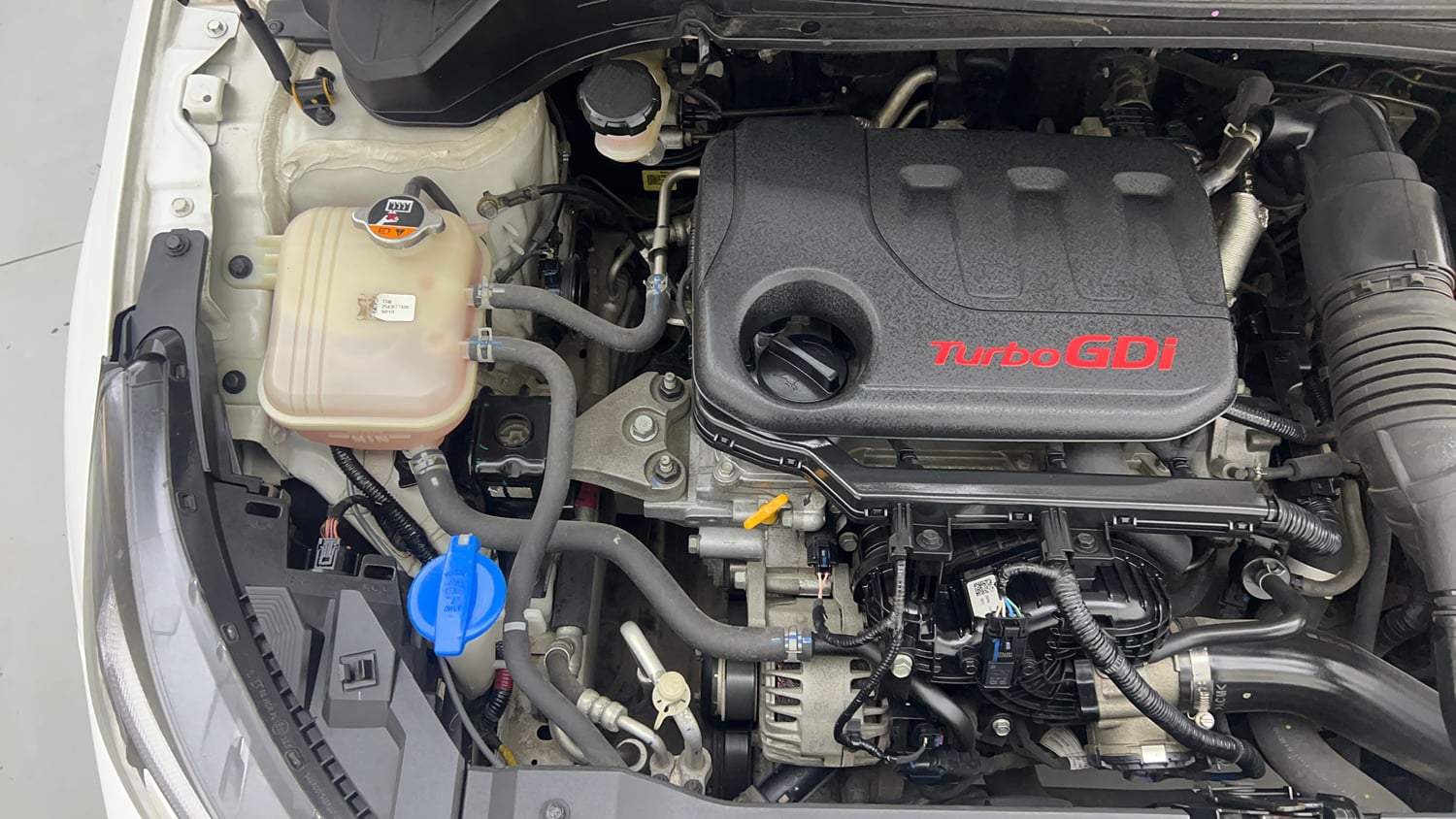 Used 2023 Hyundai i20 N Line N8 1.0 Turbo DCT Petrol Automatic engine ENGINE RIGHT SIDE VIEW