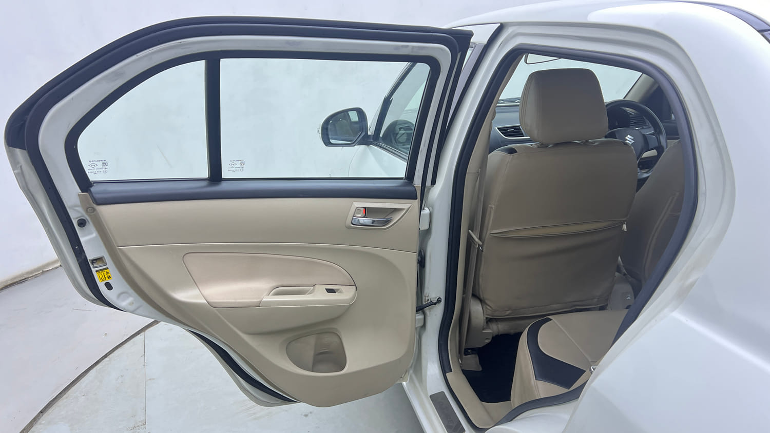 Used 2017 Maruti Suzuki Swift Dzire VXI AT ABS Petrol Automatic interior LEFT REAR DOOR OPEN VIEW