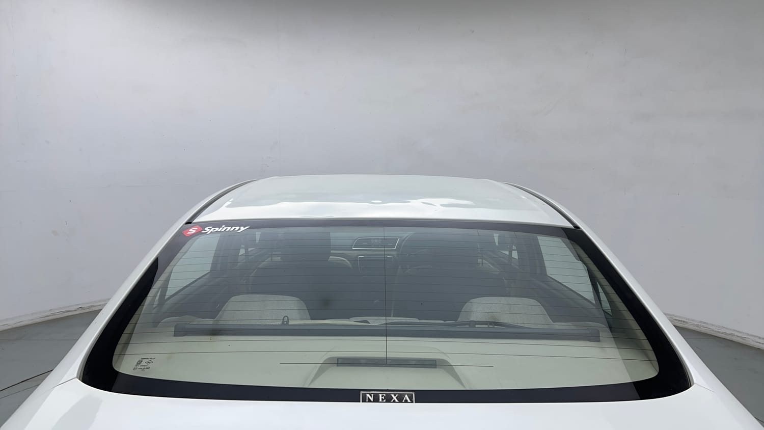 Used 2023 Maruti Suzuki Ciaz Sigma 1.5 Petrol Manual exterior BACK WINDSHIELD VIEW