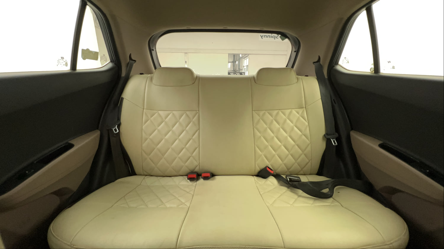 Used 2017 Hyundai Grand i10 Magna 1.2 Kappa VTVT Petrol Manual interior REAR SEAT CONDITION VIEW