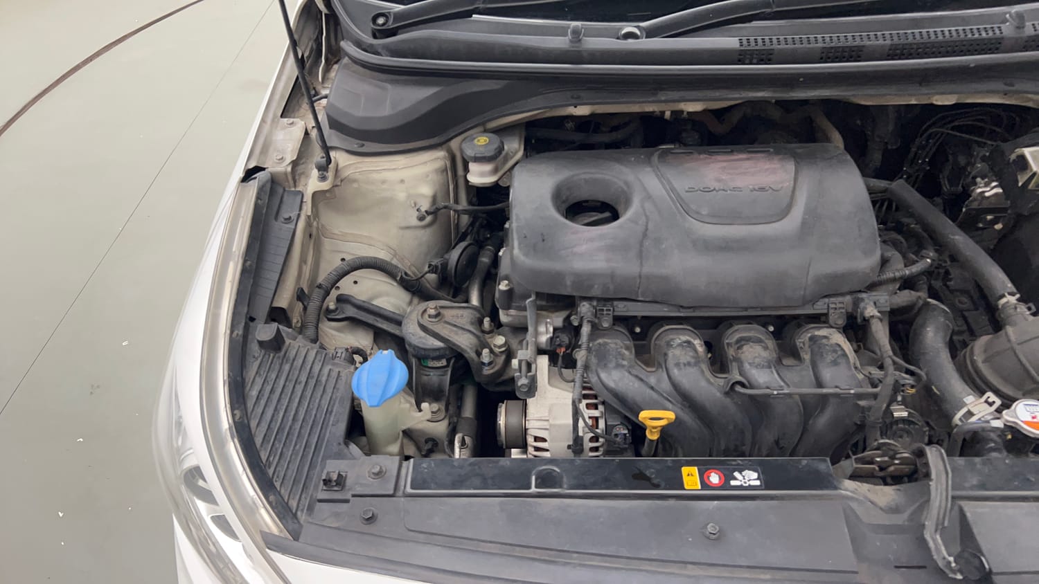 Used 2019 Hyundai Verna SX (O)1.6 VTVT Petrol Manual engine ENGINE RIGHT SIDE VIEW