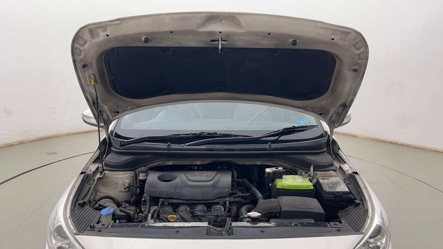 Used 2019 Hyundai Verna SX (O)1.6 VTVT Petrol Manual engine ENGINE & BONNET OPEN FRONT VIEW