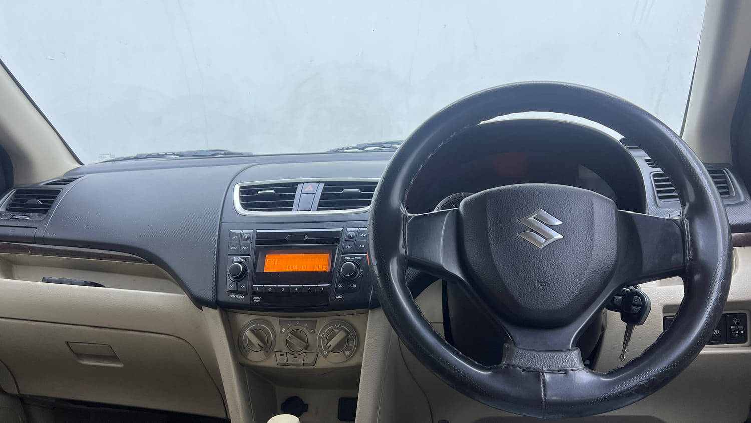 Used 2017 Maruti Suzuki Swift Dzire VXI AT ABS Petrol Automatic interior DASHBOARD VIEW