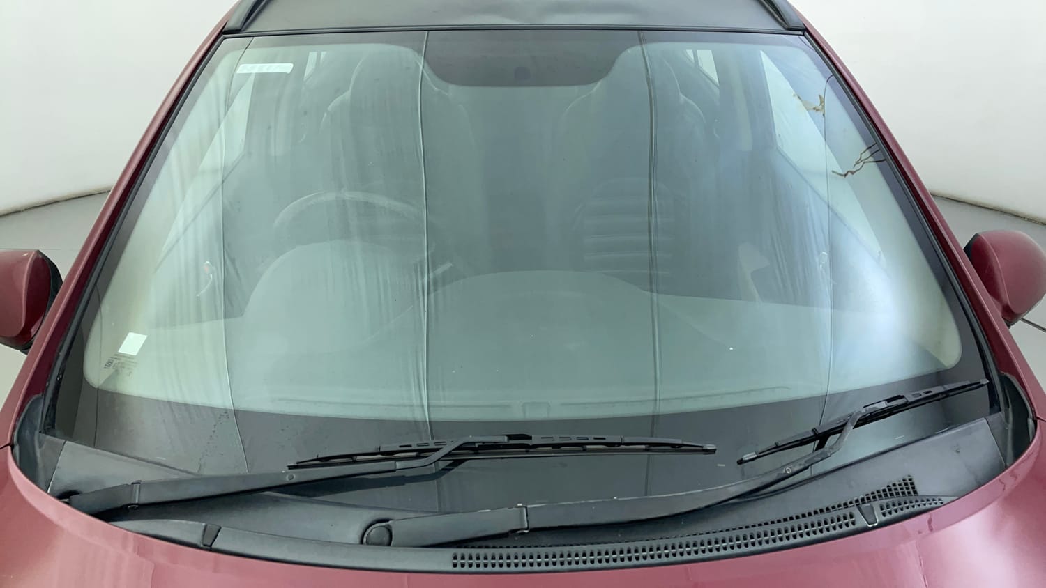Used 2015 Hyundai Grand i10 Sportz 1.2 Kappa VTVT Petrol Manual exterior FRONT WINDSHIELD VIEW