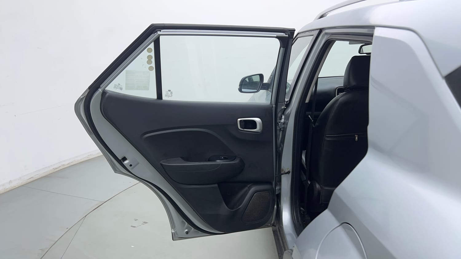 Used 2020 Hyundai Venue SX Plus 1.0 Turbo DCT Petrol Automatic interior LEFT REAR DOOR OPEN VIEW