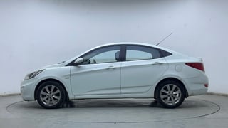 Used 2013 Hyundai Verna Fluidic 1.6 CRDi SX Diesel Manual exterior LEFT SIDE VIEW