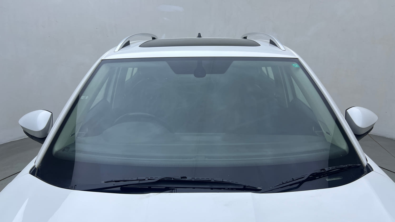 Used 2022 Skoda Kushaq Style 1.5L TSI MT Petrol Manual exterior FRONT WINDSHIELD VIEW