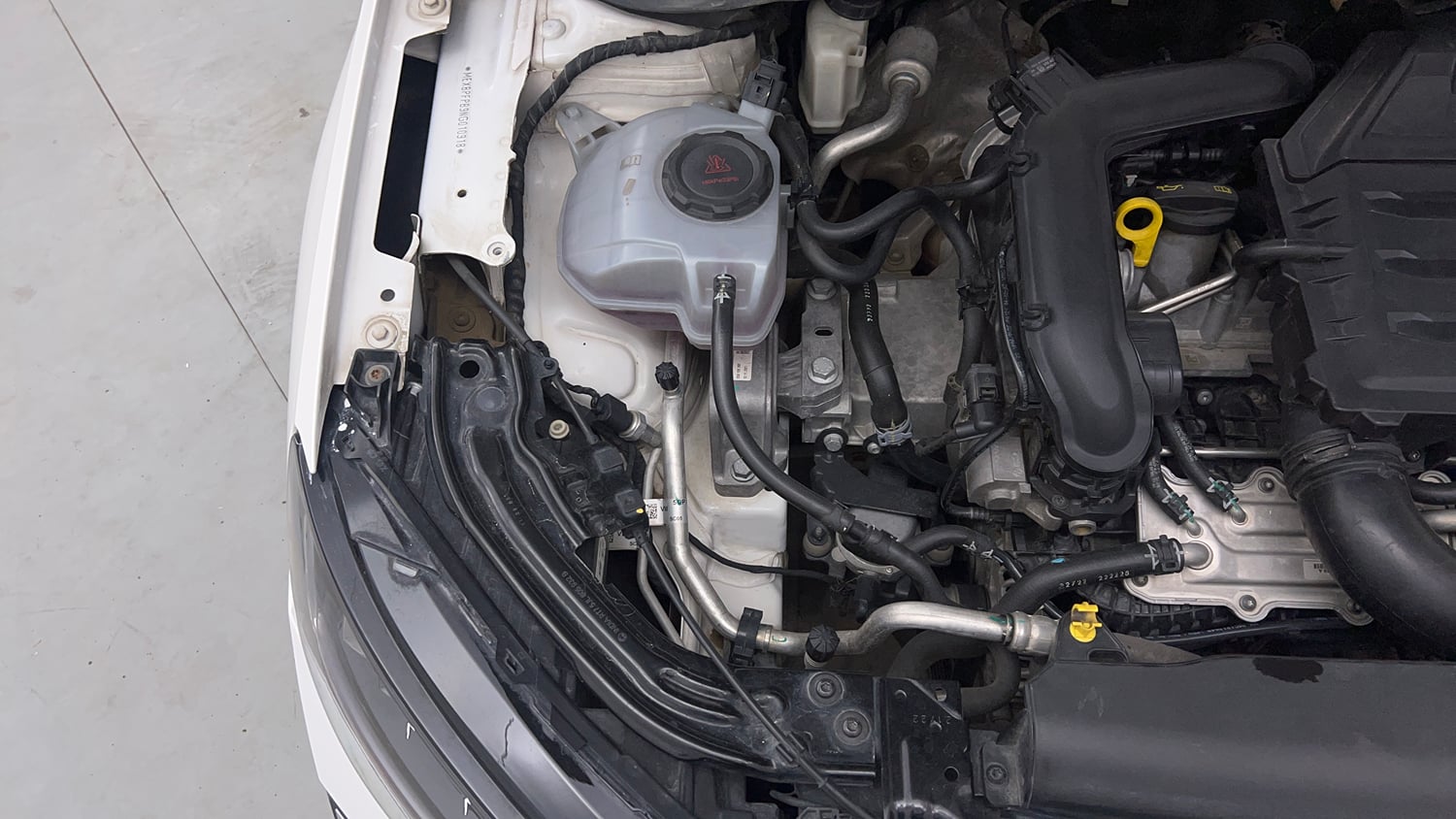 Used 2022 Skoda Slavia Style 1.0L TSI MT Petrol Manual engine ENGINE RIGHT SIDE VIEW