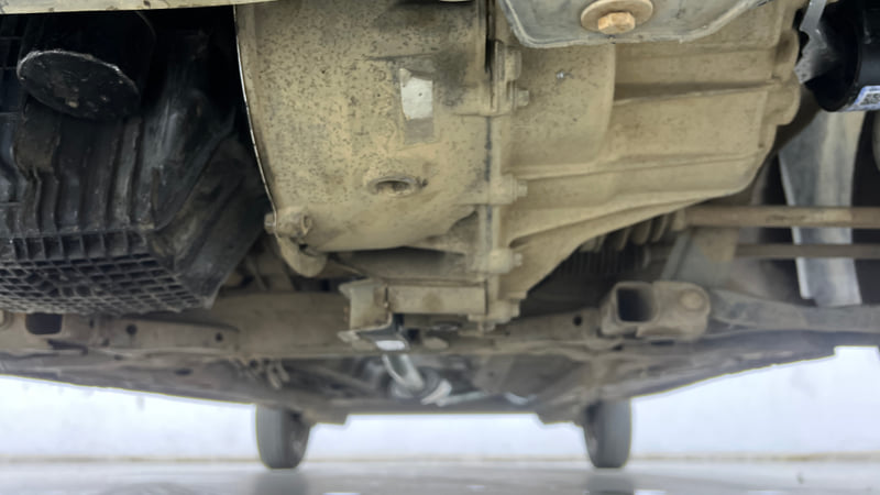 Used 2016 Renault Kwid RXT Petrol Manual extra FRONT LEFT UNDERBODY VIEW