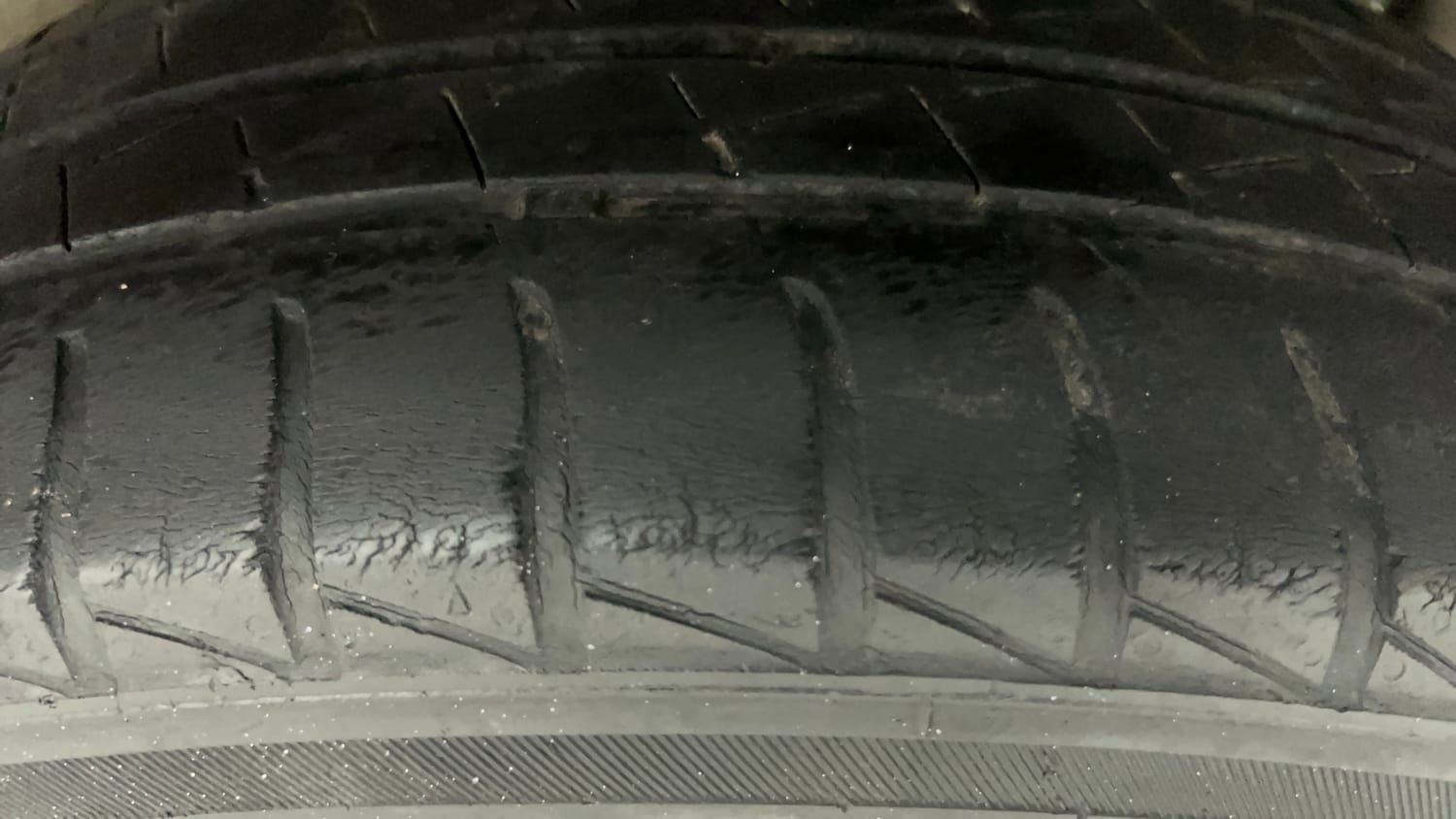 Used 2017 Maruti Suzuki Celerio ZXi AMT Petrol Automatic tyres LEFT REAR TYRE TREAD VIEW