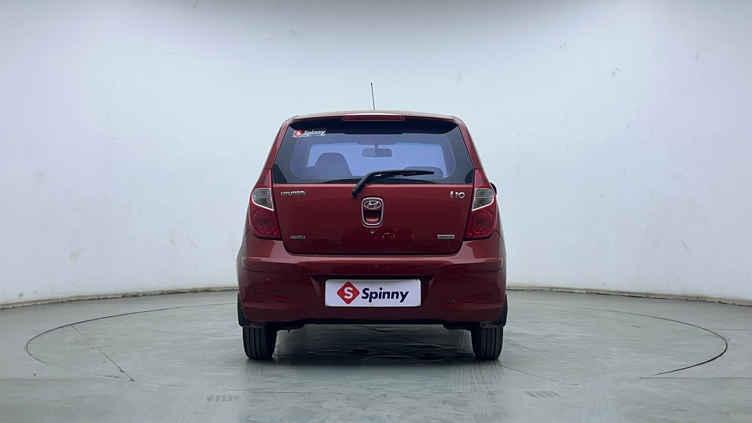 Used 2012 Hyundai i10 Sportz 1.2 AT Kappa2 Petrol Automatic exterior BACK VIEW