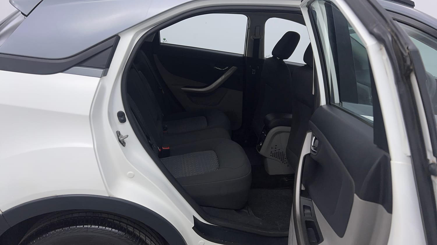 Used 2019 Tata Nexon XZ Plus Dual Tone Petrol Manual interior RIGHT SIDE REAR DOOR CABIN VIEW