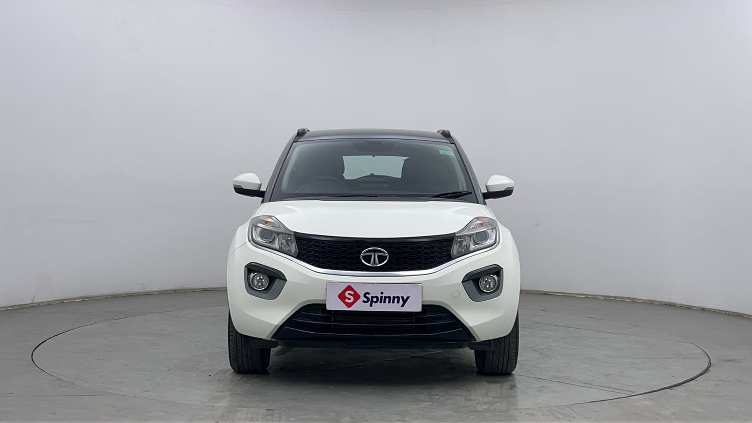 Used 2019 Tata Nexon XZ Plus Dual Tone Petrol Manual exterior FRONT VIEW
