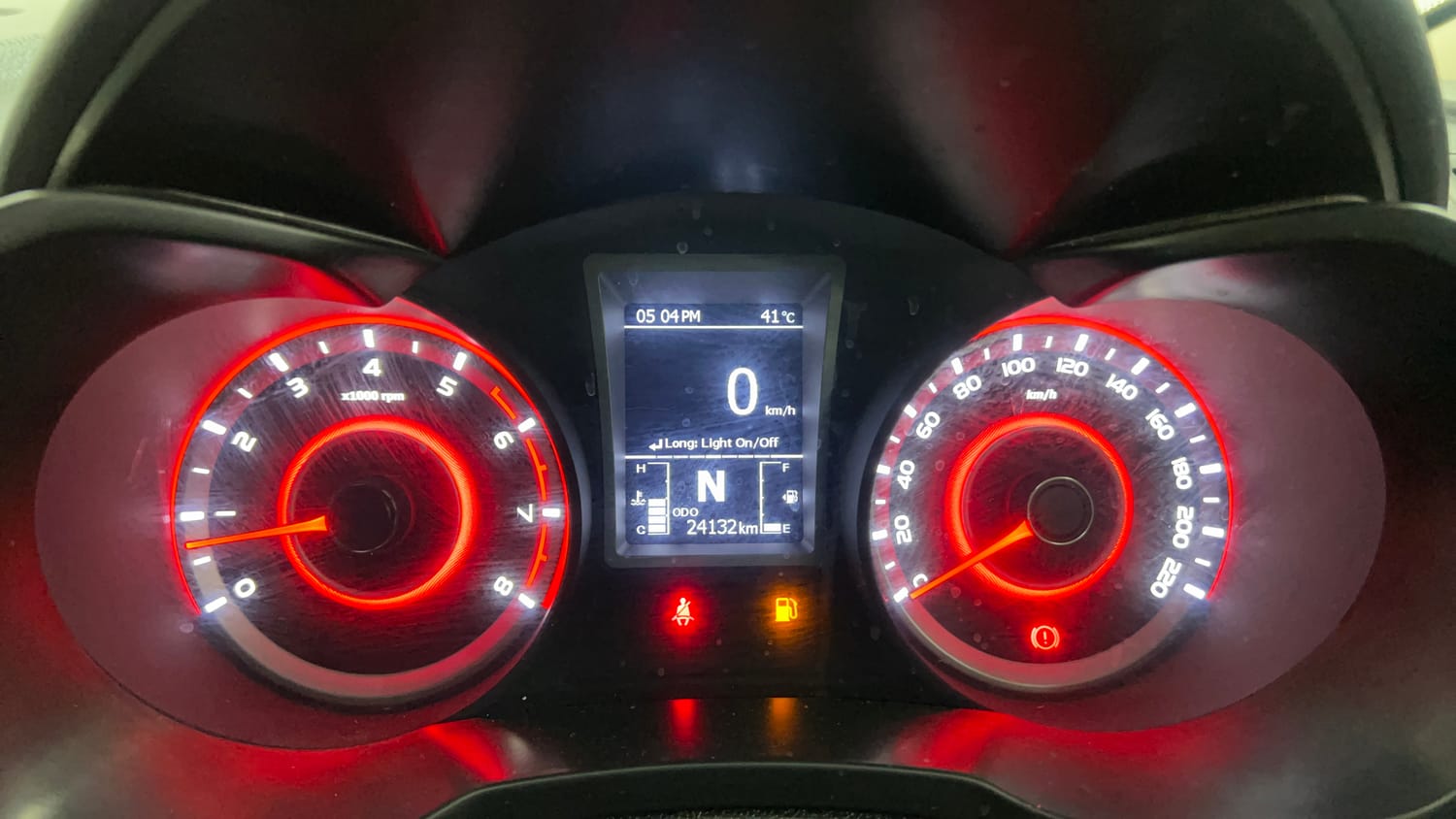 Used 2023 Mahindra XUV 300 W8 (O) 1.2 Petrol Petrol Manual interior CLUSTERMETER VIEW