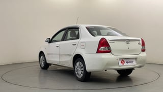 Used 2013 Toyota Etios G Petrol Manual exterior LEFT REAR CORNER VIEW