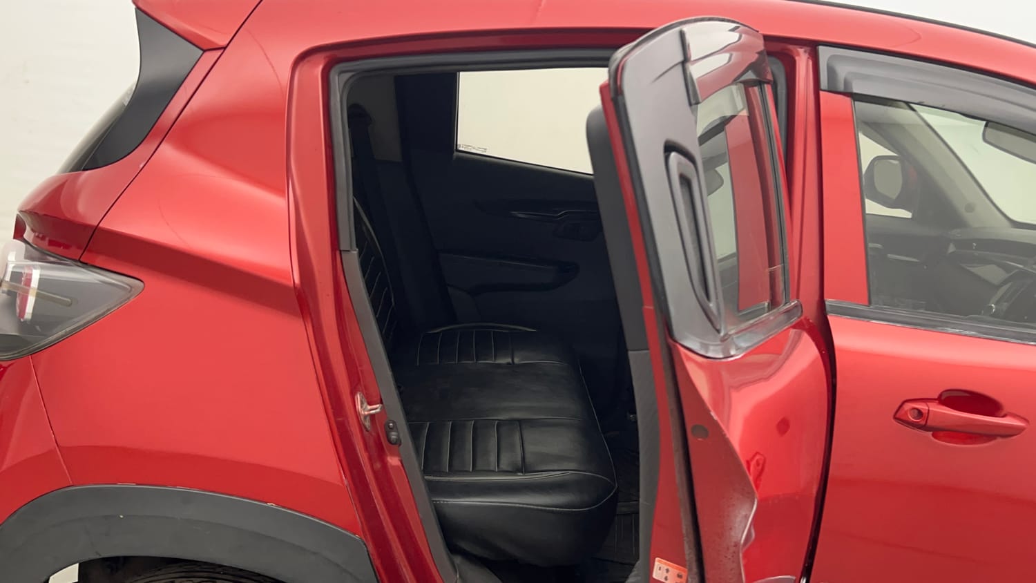 Used 2018 Mahindra KUV100 NXT K4 Plus 6 STR Petrol Manual interior RIGHT SIDE REAR DOOR CABIN VIEW