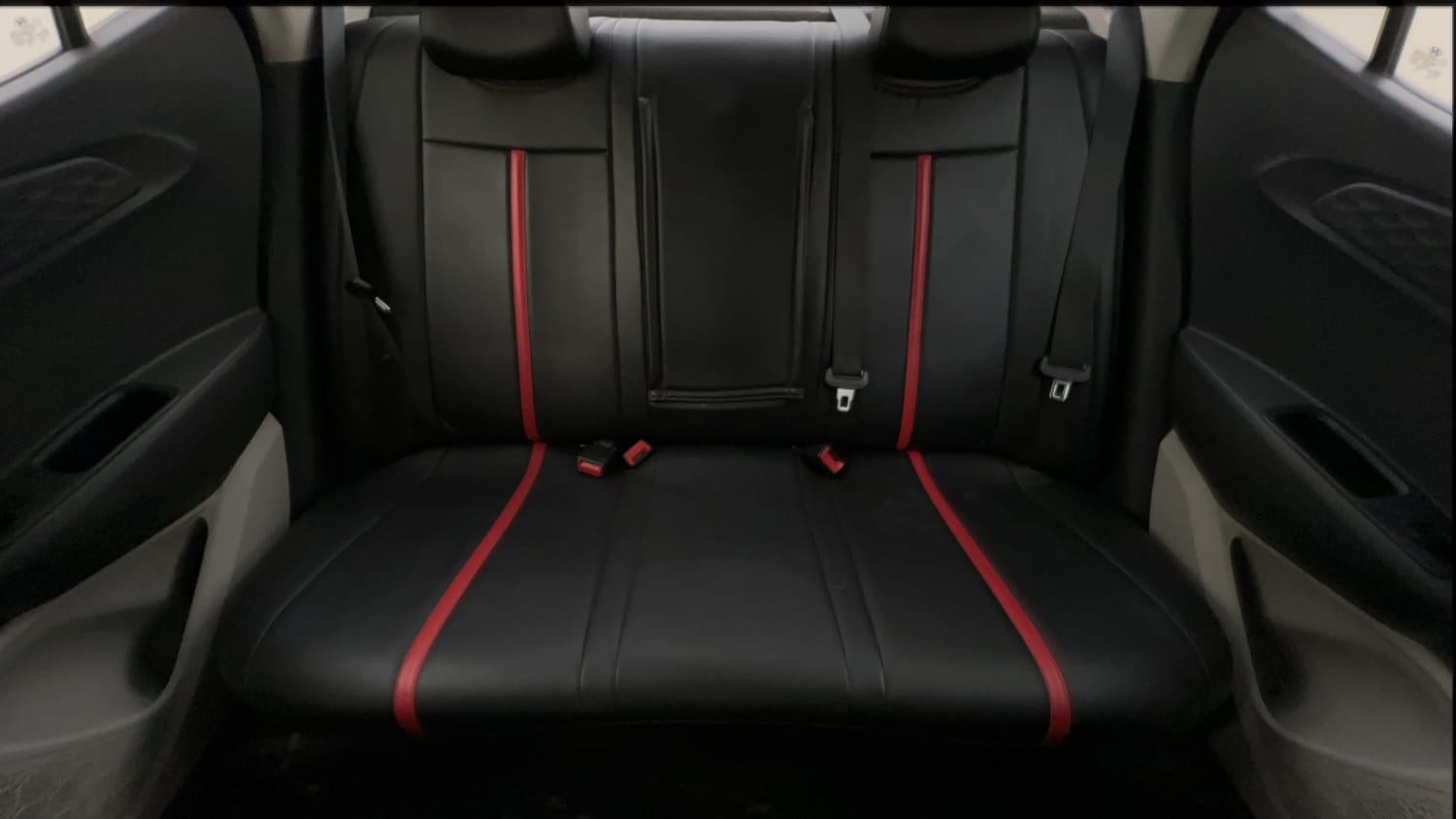 Used 2023 Hyundai Aura SX 1.2 CNG Cng Manual interior REAR SEAT CONDITION VIEW