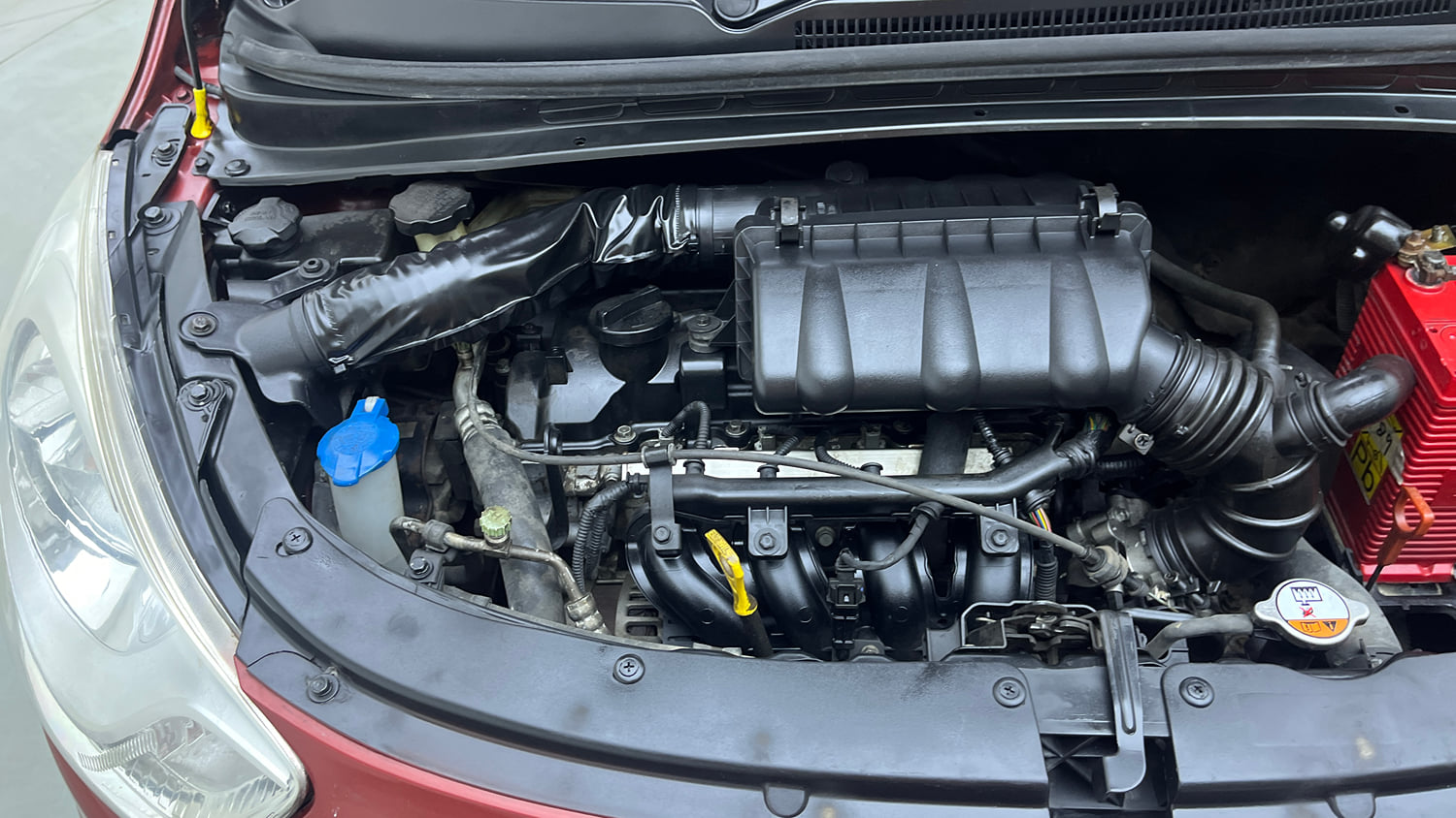 Used 2012 Hyundai i10 Sportz 1.2 AT Kappa2 Petrol Automatic engine ENGINE RIGHT SIDE VIEW