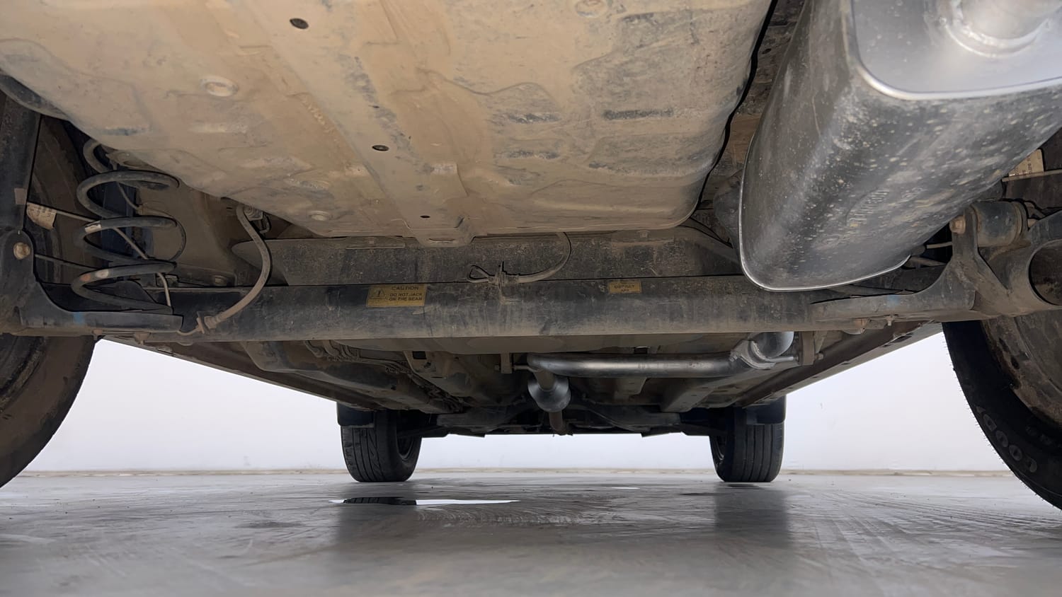 Used 2019 Tata Nexon XZ Plus Dual Tone Petrol Manual extra REAR UNDERBODY VIEW (TAKEN FROM REAR)