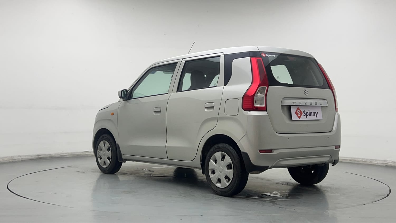 Used 2019 Maruti Suzuki Wagon R VXi 1.0 Petrol Manual exterior LEFT REAR CORNER VIEW