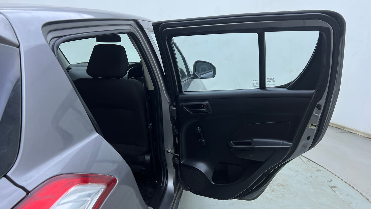 Used 2013 Maruti Suzuki Swift LDi Diesel Manual interior RIGHT REAR DOOR OPEN VIEW