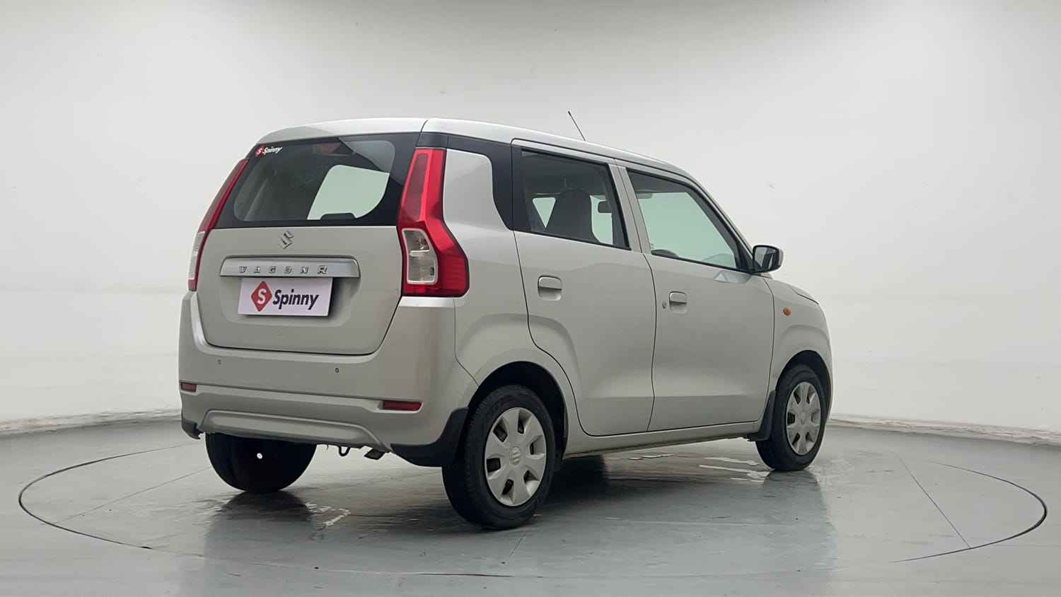 Used 2019 Maruti Suzuki Wagon R VXi 1.0 Petrol Manual exterior RIGHT REAR CORNER VIEW