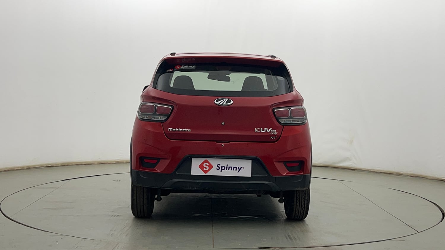 Used 2018 Mahindra KUV100 NXT K4 Plus 6 STR Petrol Manual exterior BACK VIEW