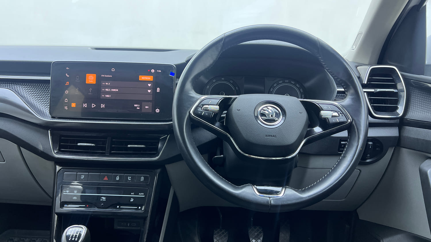 Used 2022 Skoda Kushaq Style 1.5L TSI MT Petrol Manual interior STEERING VIEW