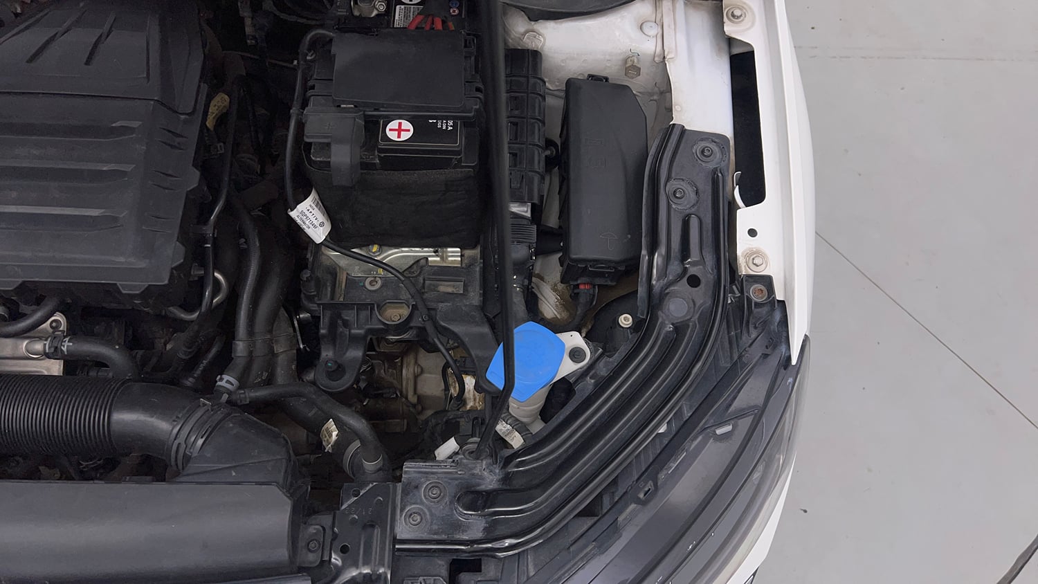 Used 2022 Skoda Slavia Style 1.0L TSI MT Petrol Manual engine ENGINE LEFT SIDE VIEW