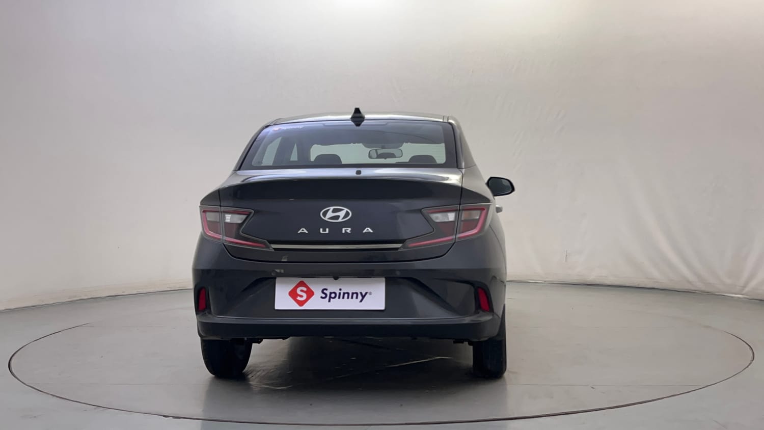 Used 2023 Hyundai Aura SX 1.2 CNG Cng Manual exterior BACK VIEW