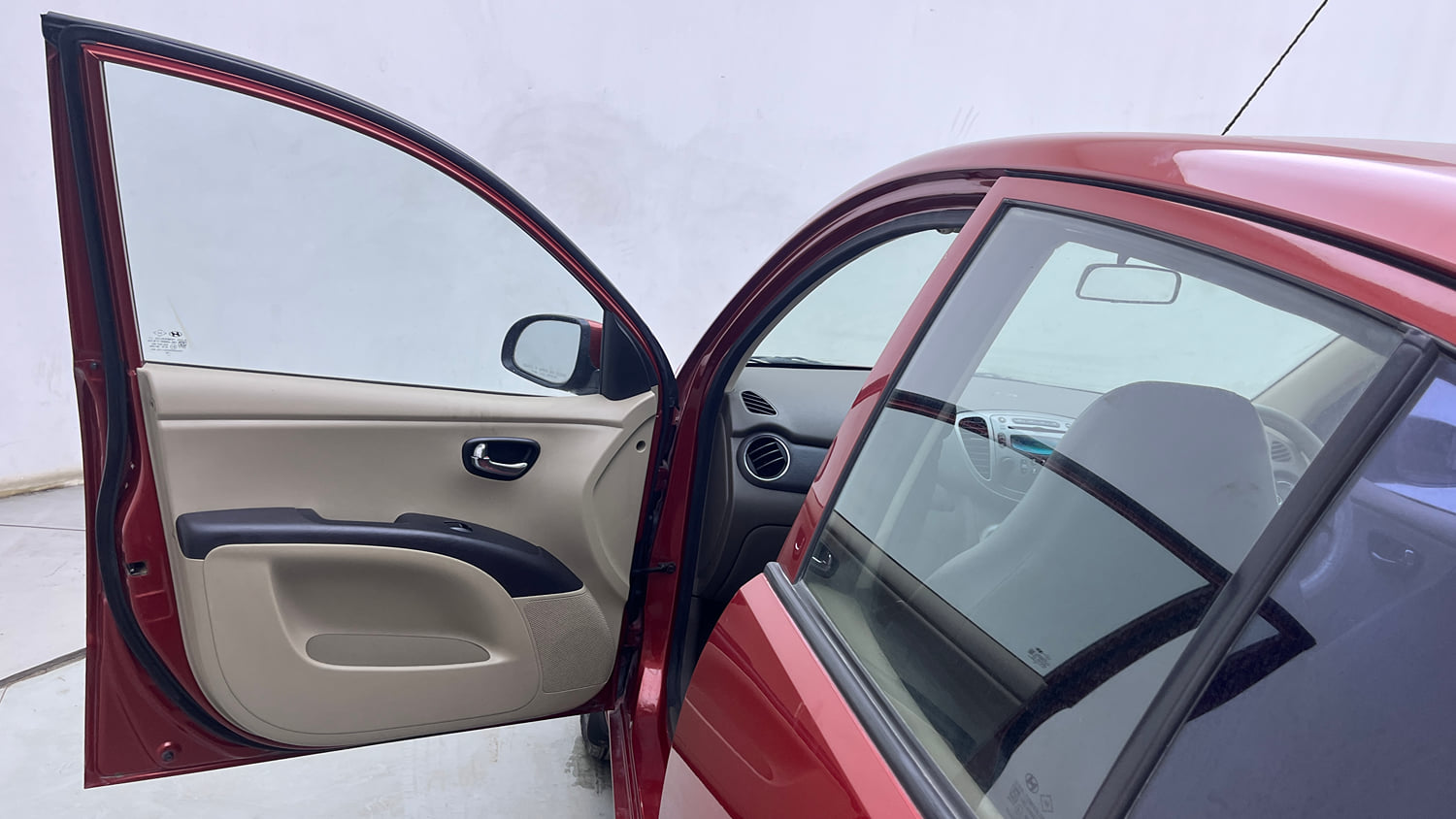 Used 2012 Hyundai i10 Sportz 1.2 AT Kappa2 Petrol Automatic interior LEFT FRONT DOOR OPEN VIEW