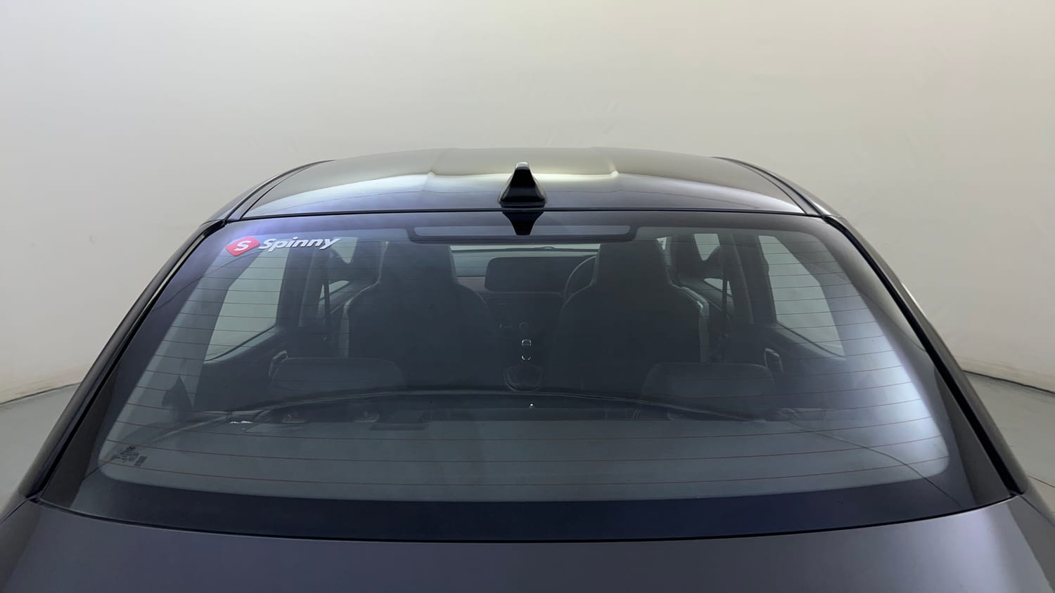 Used 2023 Hyundai Aura SX 1.2 CNG Cng Manual exterior BACK WINDSHIELD VIEW
