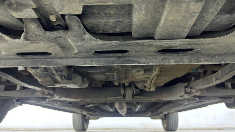 Used 2022 Nissan Magnite XV Premium Turbo (O) Petrol Manual extra FRONT LEFT UNDERBODY VIEW