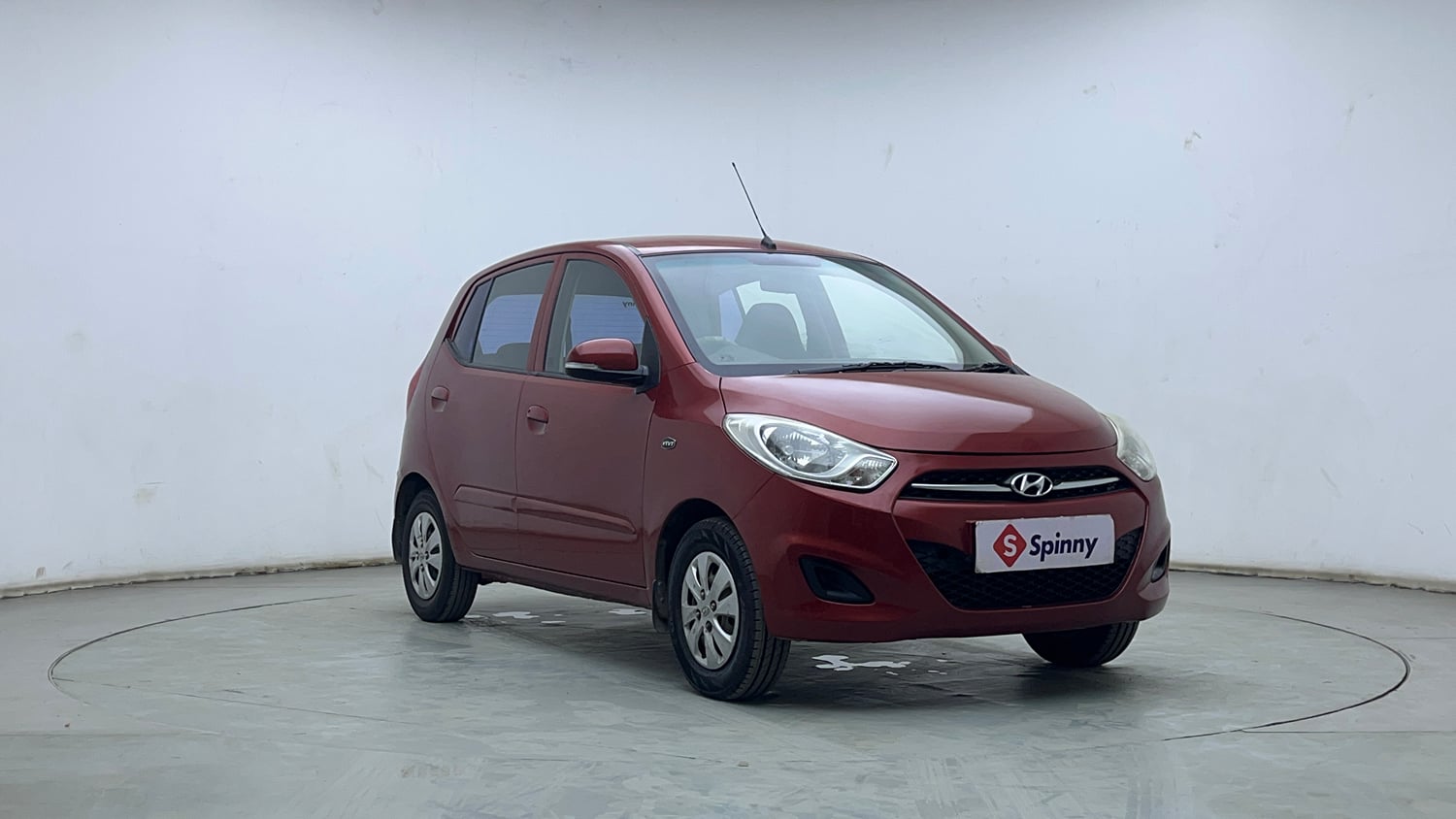 Used 2012 Hyundai i10 Sportz 1.2 AT Kappa2 Petrol Automatic exterior RIGHT FRONT CORNER VIEW